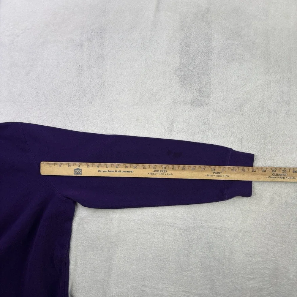 Polo Ralph Lauren Purple 1/4 Zip Pullover Long Sleeve Sweater Men's XXL